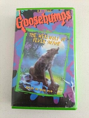 VTG 1997 Goosebumps Werewolf of Fever Swamp VHS
